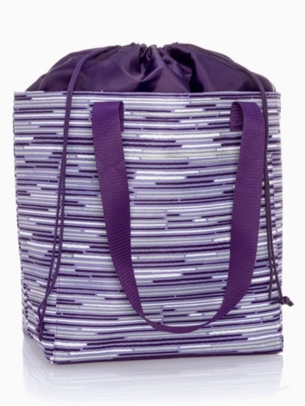 Thirty-One Quick Cinch Thermal - Geo Stripe
